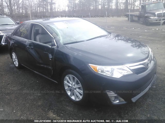 4T4BF1FK6DR296745 - 2013 TOYOTA CAMRY L/SE/LE/XLE BLACK photo 1