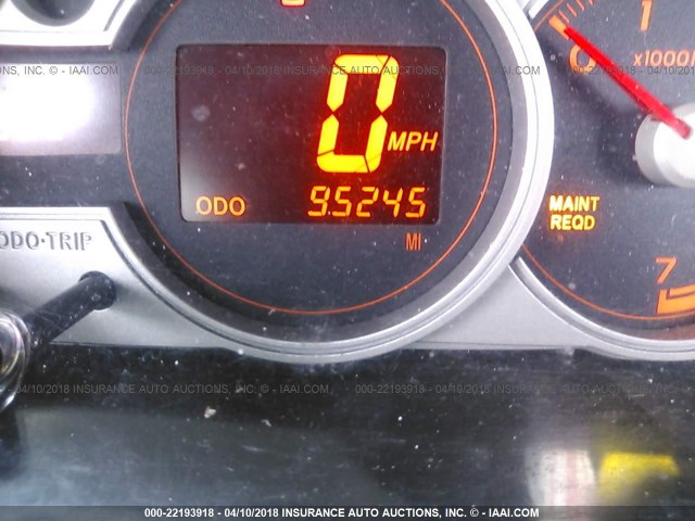 JTLKE50E281022160 - 2008 TOYOTA SCION XB ბურგუნდია ფოტო 7