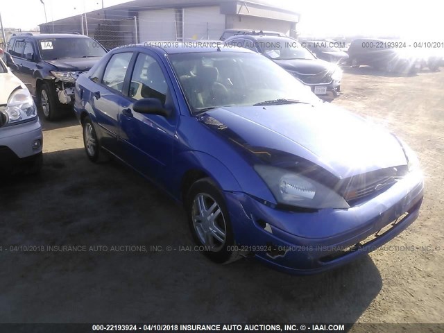 1FAFP34303W342308 - 2003 FORD FOCUS SE COMFORT/SE SPORT BLUE photo 1