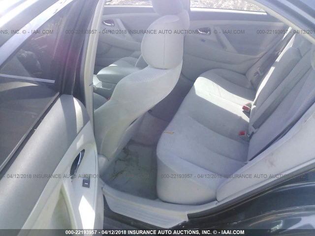4T1BF3EK2BU208214 - 2011 TOYOTA CAMRY SE/LE/XLE 黑色 照片 8