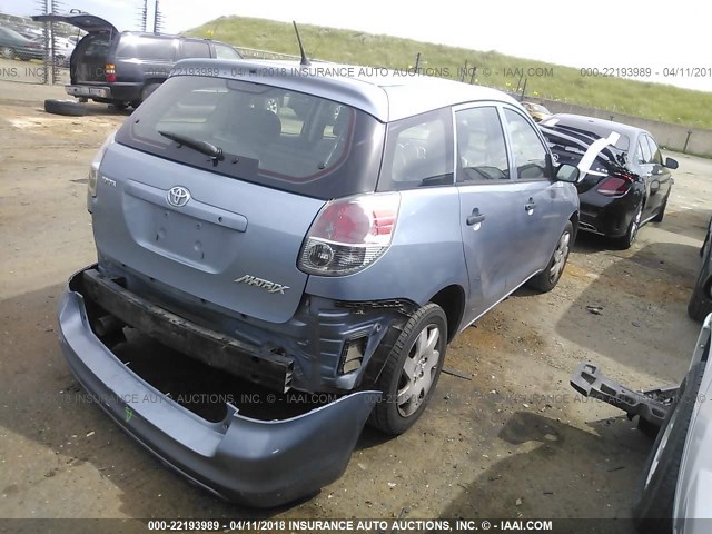 2T1KR32E66C621119 - 2006 TOYOTA COROLLA MATRIX XR Light Blue photo 4