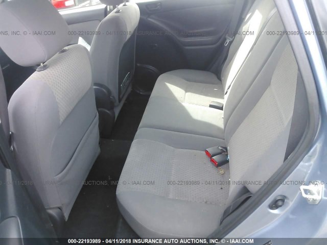 2T1KR32E66C621119 - 2006 TOYOTA COROLLA MATRIX XR Light Blue photo 8