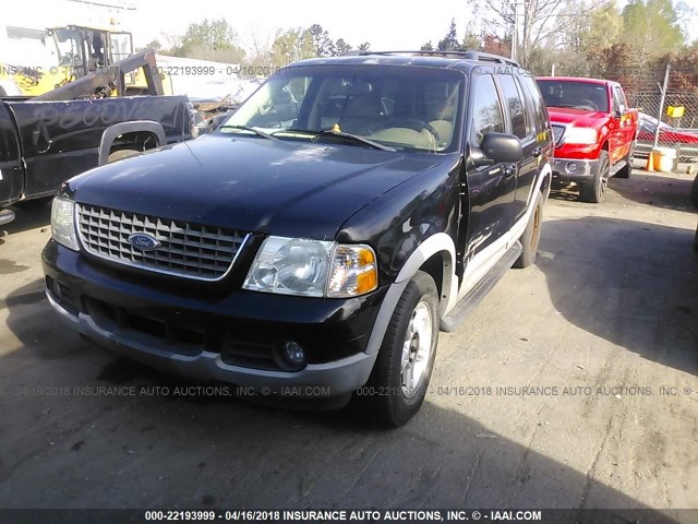 1FMZU73KX2ZC59672 - 2002 FORD EXPLORER XLT BLACK photo 2