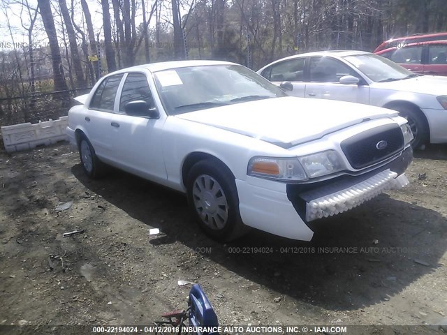 2FABP7BV2BX104280 - 2011 FORD CROWN VICTORIA POLICE INTERCEPTOR WHITE photo 1