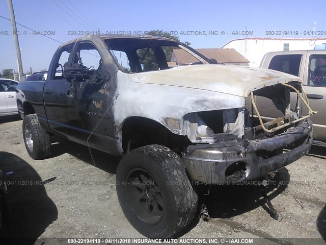 1D7KU28D54J265373 - 2004 DODGE RAM 2500 ST/SLT 黑色 照片 1
