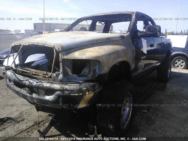 1D7KU28D54J265373 - 2004 DODGE RAM 2500 ST/SLT 黑色 照片 2