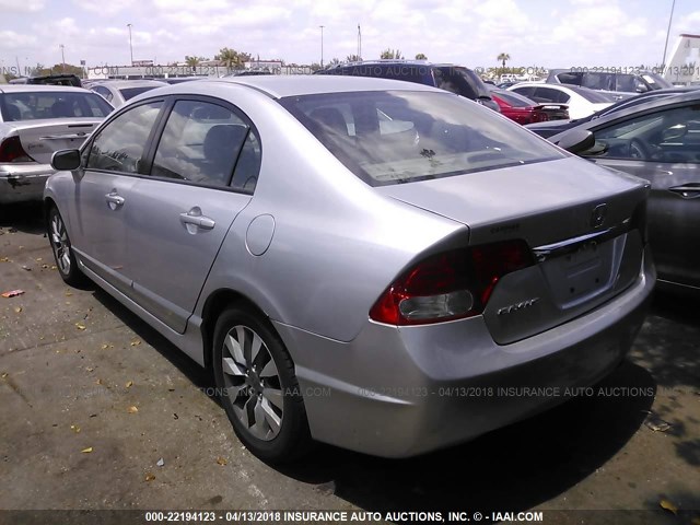 2HGFA1F91AH312166 - 2010 HONDA CIVIC EXL 银色 照片 3
