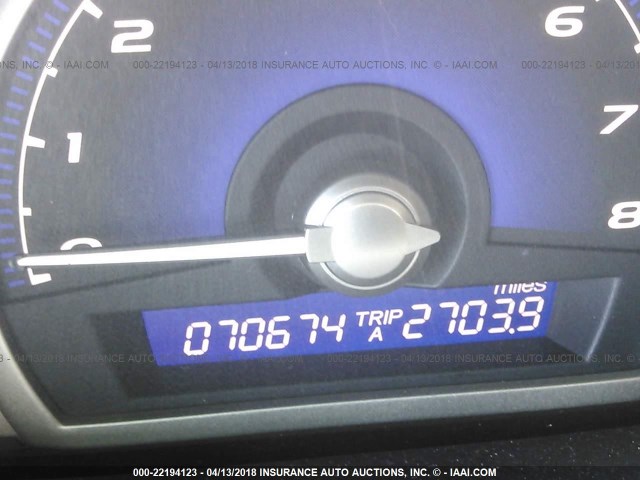 2HGFA1F91AH312166 - 2010 HONDA CIVIC EXL 银色 照片 7