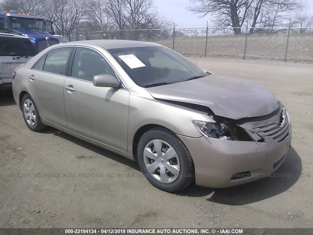 4T1BE46K87U127345 - 2007 TOYOTA CAMRY NEW GENERAT CE/LE/XLE/SE TAN photo 1