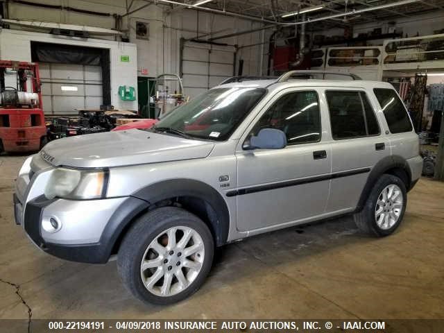 SALNE22254A403062 - 2004 LAND ROVER FREELANDER HSE SILVER photo 2