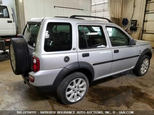 SALNE22254A403062 - 2004 LAND ROVER FREELANDER HSE SILVER photo 4