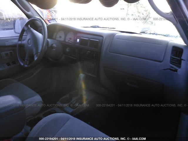 5TEGN92N73Z198576 - 2003 TOYOTA TACOMA DOUBLE CAB PRERUNNER BLACK photo 5