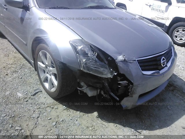 1N4BA41E28C839493 - 2008 NISSAN MAXIMA SE/SL SILVER photo 6