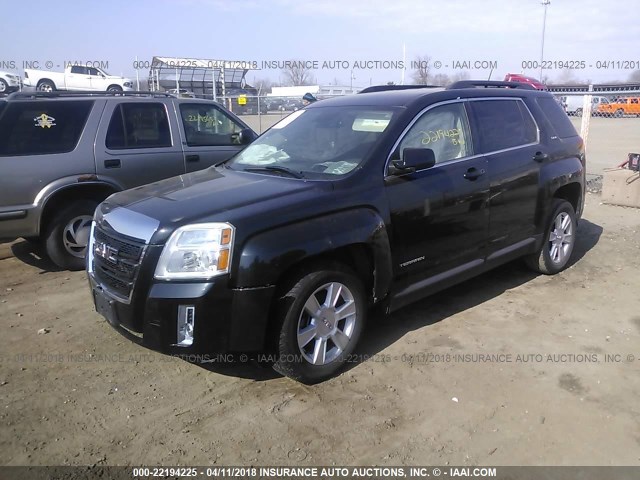 2GKALSEK4D6294893 - 2013 GMC TERRAIN SLE BLACK photo 2