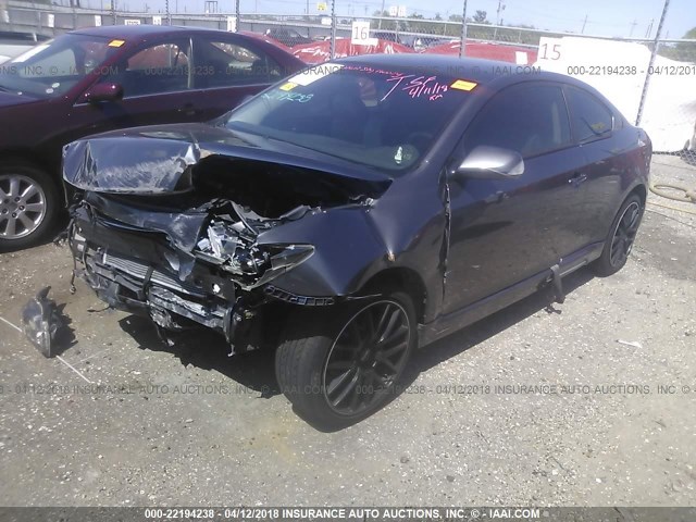 JTKDE167980273133 - 2008 TOYOTA SCION TC 灰色 照片 2