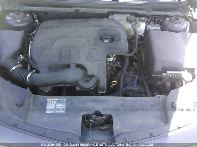1G1ZA5EU3CF386792 - 2012 CHEVROLET MALIBU LS 灰色 照片 10