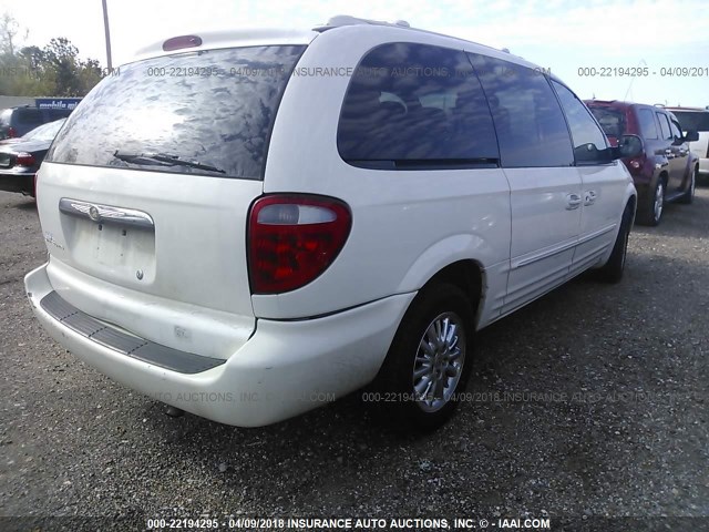 2C8GP64L41R114896 - 2001 CHRYSLER TOWN & COUNTRY LIMITED WHITE photo 4