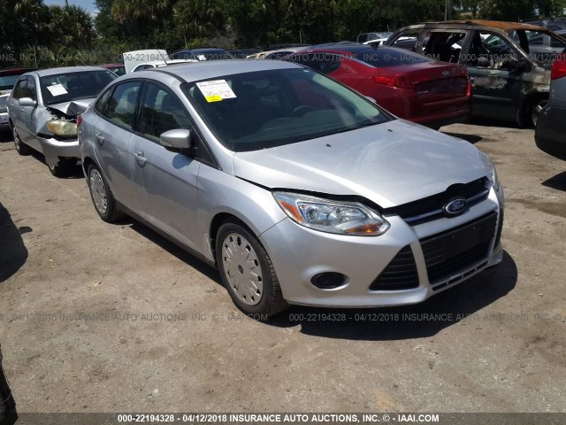 1FADP3F24EL151863 - 2014 FORD FOCUS SE SILVER photo 1