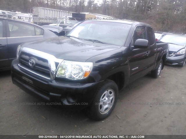 5TETX22NX9Z668916 - 2009 TOYOTA TACOMA ACCESS CAB BLACK photo 2