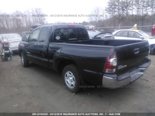 5TETX22NX9Z668916 - 2009 TOYOTA TACOMA ACCESS CAB Қара фото 3