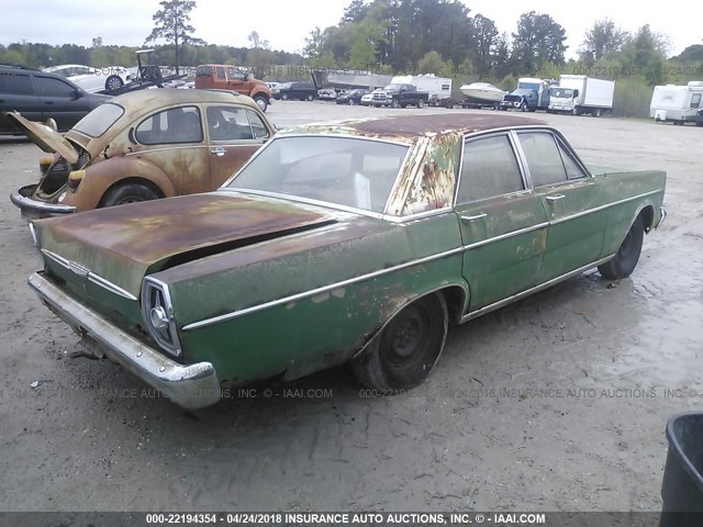 5N62C153099 - 1965 FORD GALAXIE 500  GREEN photo 4