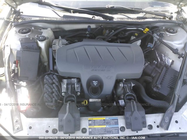 2G2WP552681162300 - 2008 PONTIAC GRAND PRIX ვერცხლისფერი ფოტო 10