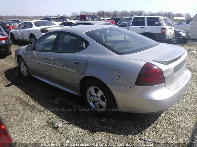2G2WP552681162300 - 2008 PONTIAC GRAND PRIX ვერცხლისფერი ფოტო 3