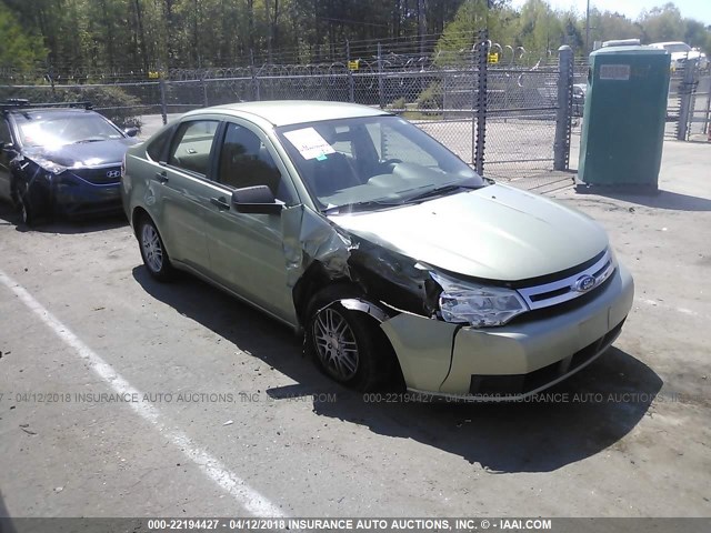 1FAHP35N88W223602 - 2008 FORD FOCUS SE/SEL/SES GREEN photo 1