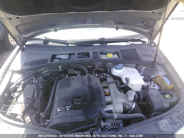 WVWPD63B03P117835 - 2003 VOLKSWAGEN PASSAT GLS GRAY photo 10