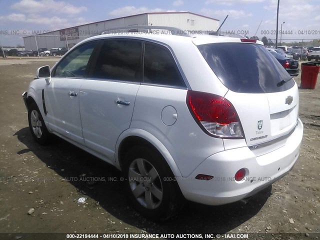 3GNCL53708S680682 - 2008 CHEVROLET CAPTIVA WHITE photo 3