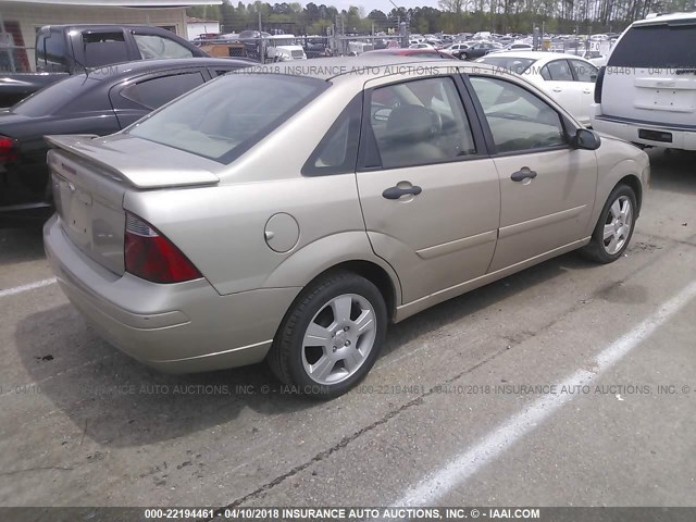 1FAFP34NX7W271643 - 2007 FORD FOCUS ZX4/S/SE/SES 棕色 照片 4