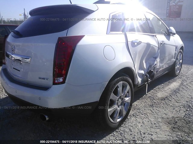 3GYFNKE49AS630283 - 2010 CADILLAC SRX PREMIUM COLLECTION WHITE photo 4