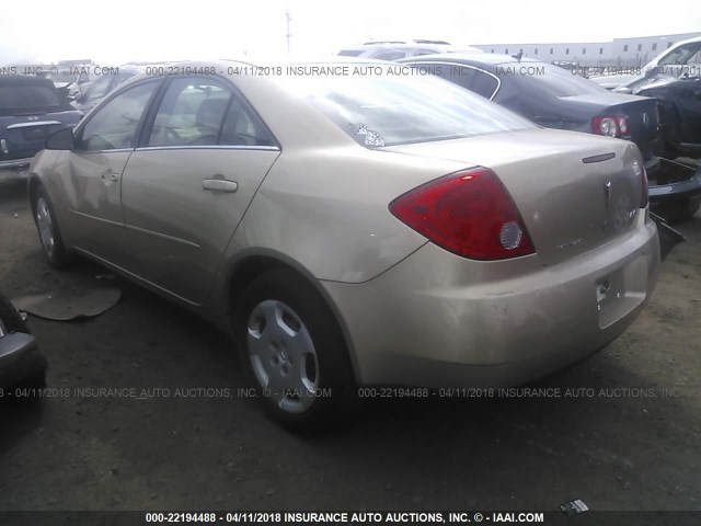 1G2ZF55B264209176 - 2006 PONTIAC G6 SE GOLD photo 3