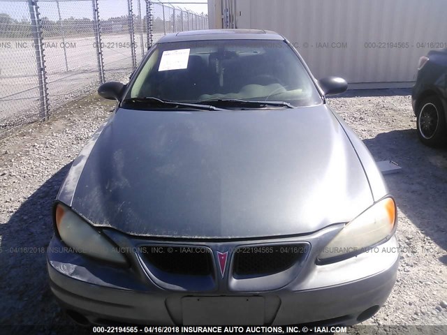 1G2NF52F43C175247 - 2003 PONTIAC GRAND AM SE1 GRAY photo 6