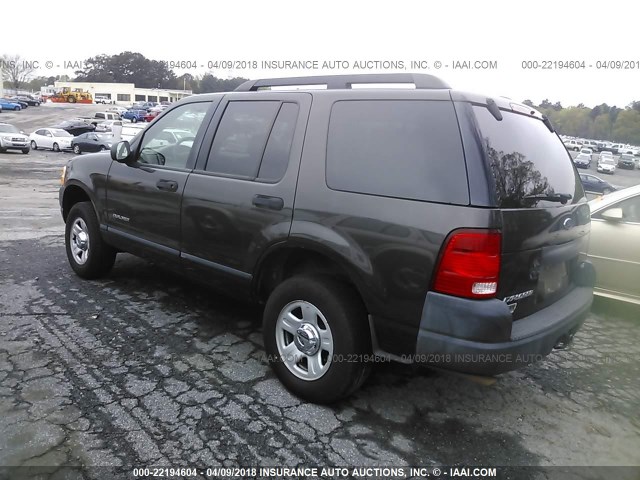 1FMZU62K85ZA77789 - 2005 FORD EXPLORER XLS/XLS SPORT GRAY photo 3