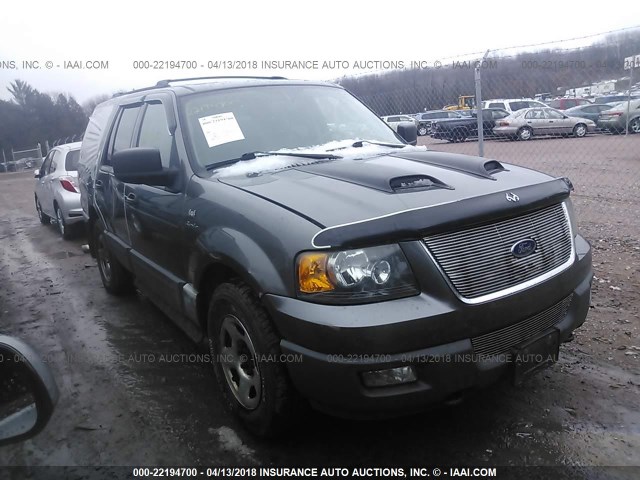 1FMFU16L04LB35095 - 2004 FORD EXPEDITION XLT GRAY photo 1