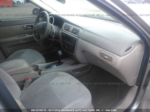 1FAFP53223A158392 - 2003 FORD TAURUS SE GOLD photo 5