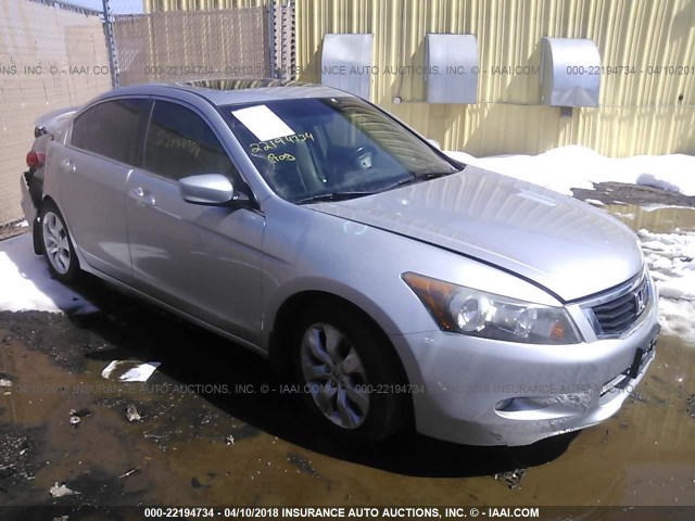 1HGCP36819A033573 - 2009 HONDA ACCORD EXL SILVER photo 1