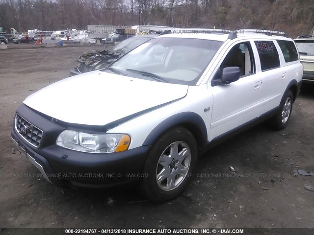 YV4SZ592061234025 - 2006 VOLVO XC70 WHITE photo 2