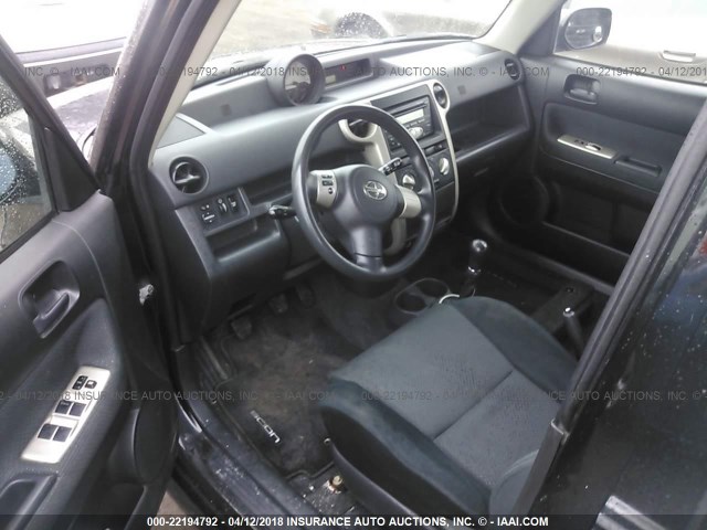 JTLKT334964072482 - 2006 TOYOTA SCION XB შავი ფოტო 5