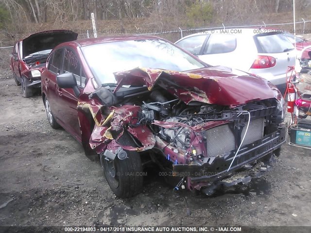 JF1GPAA62E8221472 - 2014 SUBARU IMPREZA RED photo 1