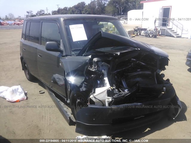 JTLKT324750192305 - 2005 TOYOTA SCION XB BLACK photo 1