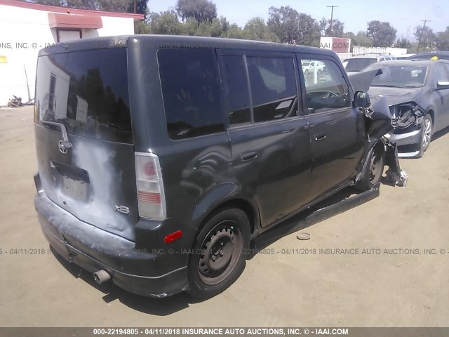 JTLKT324750192305 - 2005 TOYOTA SCION XB BLACK photo 4