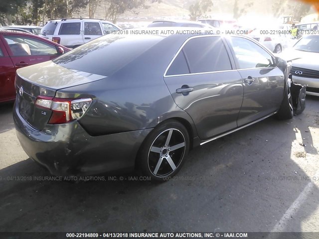 4T4BF1FK5ER364163 - 2014 TOYOTA CAMRY L/SE/LE/XLE 灰色 照片 4