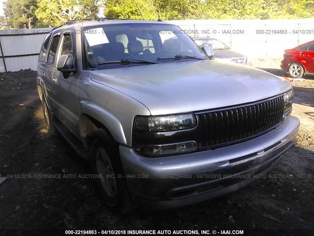 1GNEC13T45R130284 - 2005 CHEVROLET TAHOE C1500 SILVER photo 1