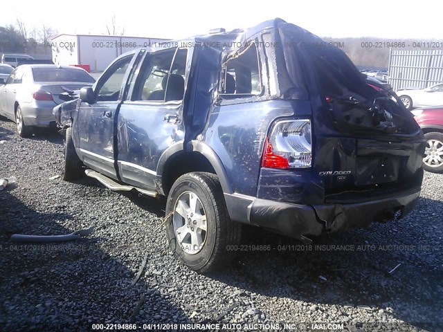 1FMZU73E44UB60744 - 2004 FORD EXPLORER XLT/XLT SPORT/NBX 蓝色 照片 3