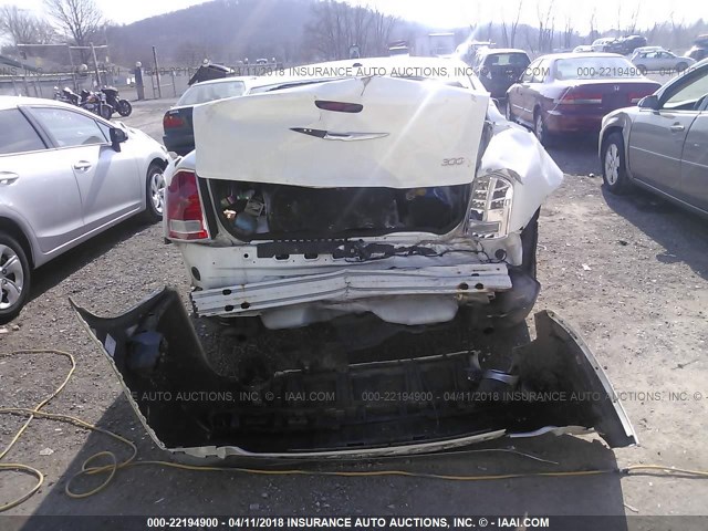 2C3CCAAG1DH731595 - 2013 CHRYSLER 300 WHITE photo 6