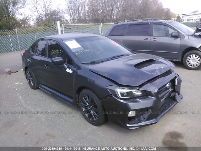 JF1VA1B60H9823616 - 2017 SUBARU WRX GRAY photo 1