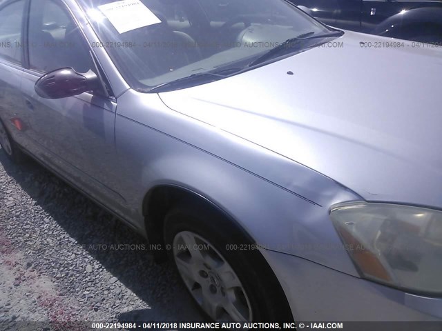 1N4AL11D54C165989 - 2004 NISSAN ALTIMA S/SL SILVER photo 6