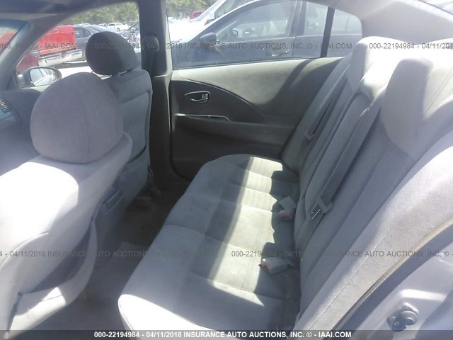 1N4AL11D54C165989 - 2004 NISSAN ALTIMA S/SL SILVER photo 8